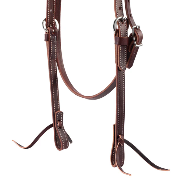 10-0092 Weaver Latigo Leather Browband Headstall
