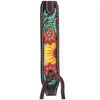 1002-10-SC Circle Y Rising Sunflower Browband Headstall