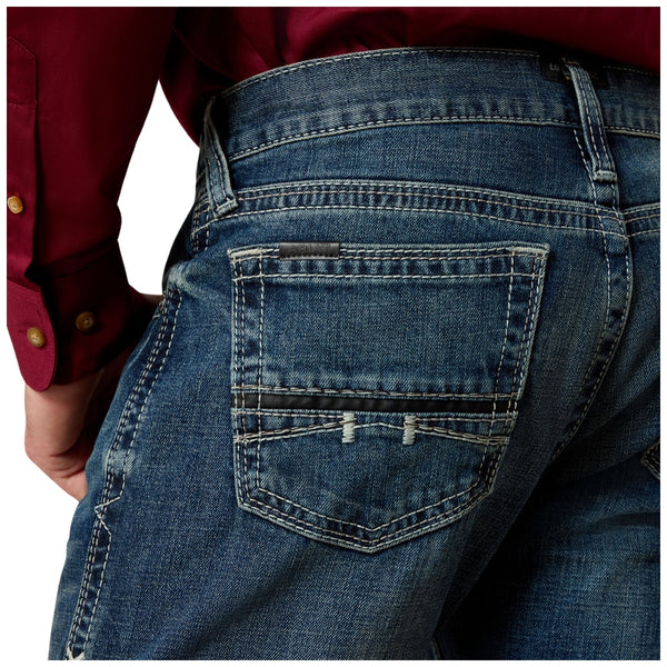 10027748 Ariat Men's M7 Rocker Stretch Coltrane Stackable Straight Leg Jean - Silverton