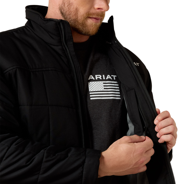 10028355 Ariat Men's Crius Concealed Carry Insulated Jacket - Black