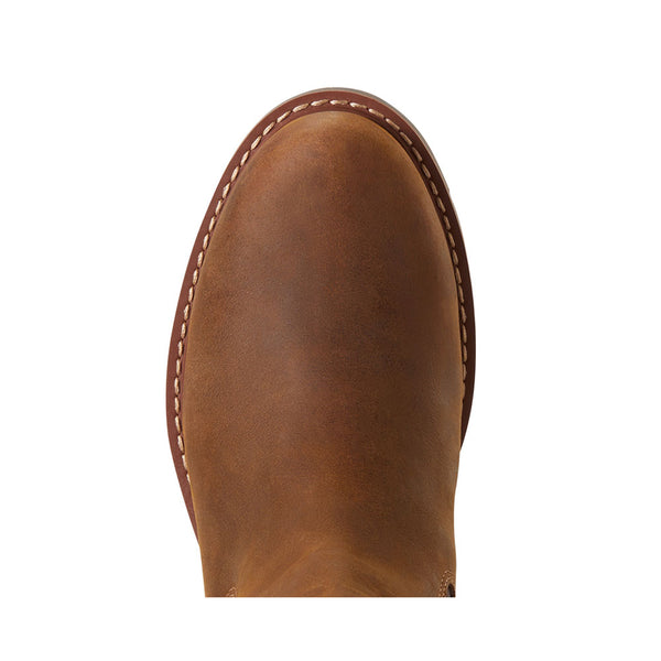 10033941 Ariat Women's Wexford Waterproof Chelsea Boot - Weathered Brown