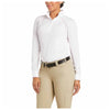 10034988 Ariat Women's Sunstopper PRO 2.0 Long Sleeve Show Shirt - White