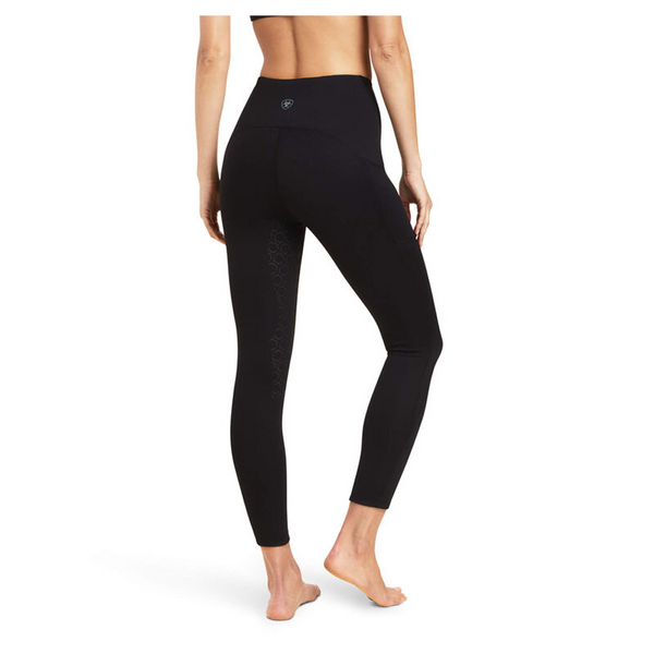 10041347 Ariat Women's Venture Half Grip Tight - Black