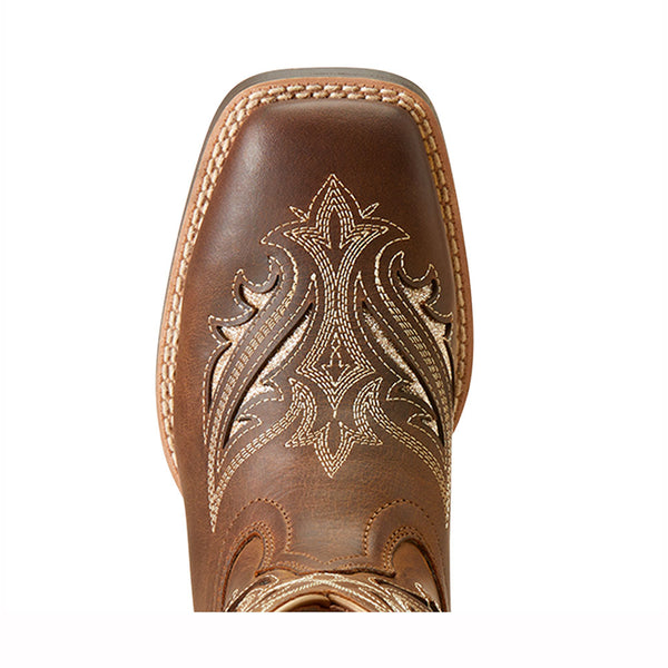 10046884 Ariat Youth Round Up Bliss Western Boot - Sassy Brown