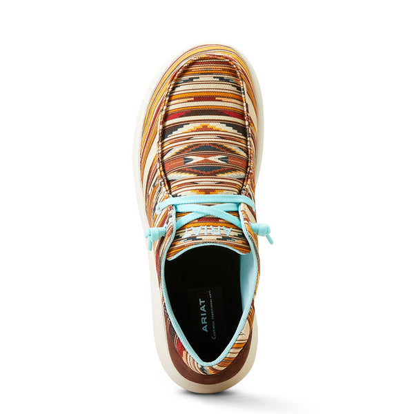 10046950 Ariat Women's Chimayo Hilo Slip on Shoe - Santa Fe Mustard