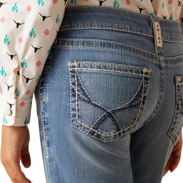 10048278 Ariat Girls Hope Boot Cut Jeans - Tennessee