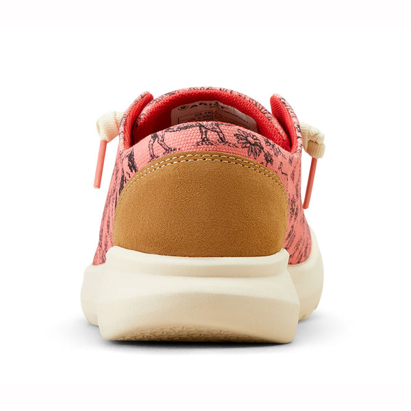 10050926 Ariat Women's Hilo Shoe - Coral Livestock