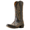 10051046 Ariat Men's Ryman Western Boot - Old West Black