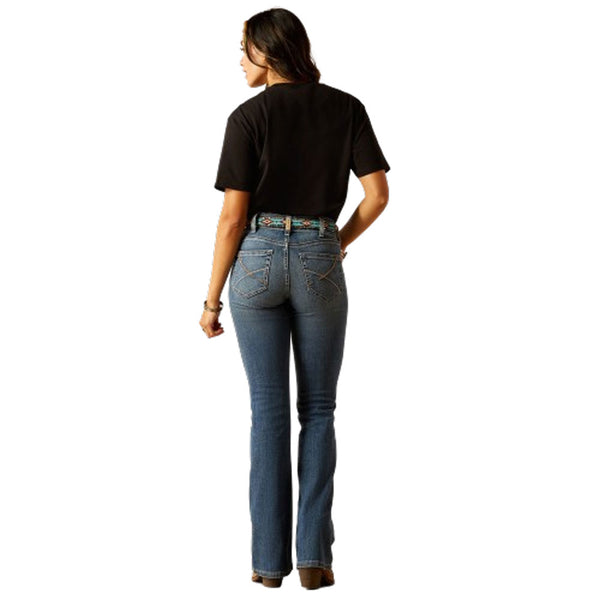 10051610 Ariat Women's Perfect Rise Chopped Ella Boot Cut Jean - Toronto