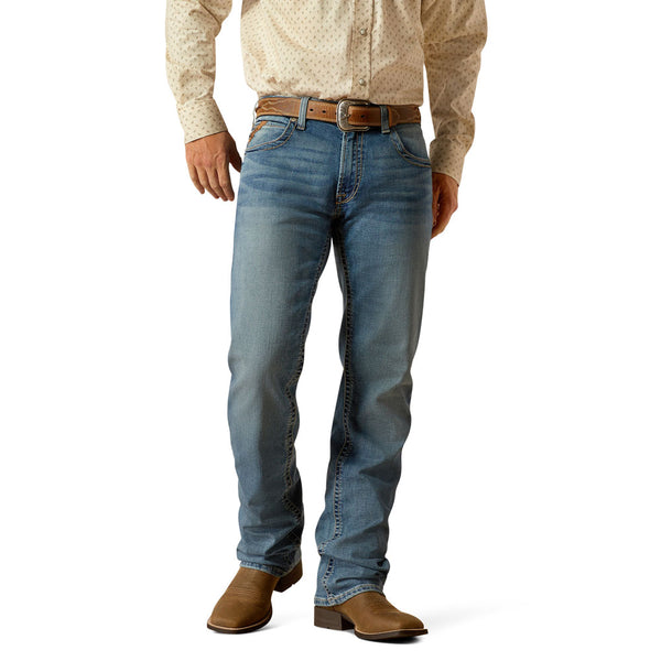 10051874 Ariat Men's M5 Redmond Straight Fit Straight Leg Jeans - Gaviota