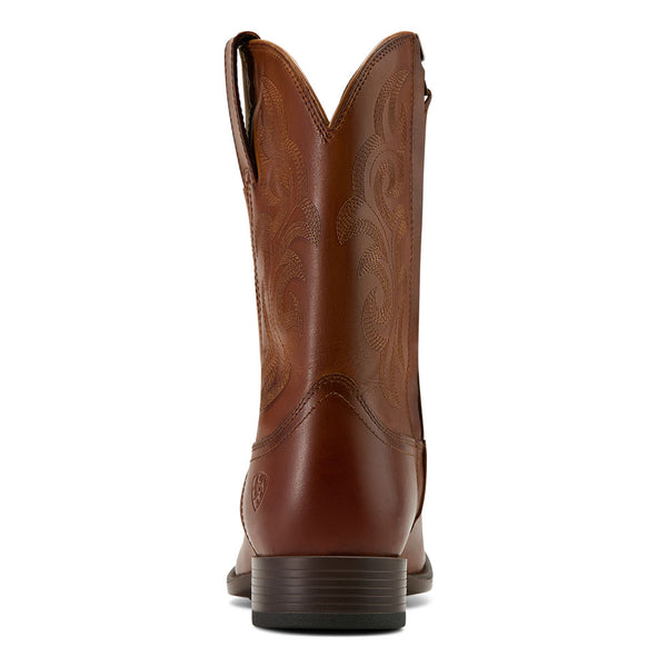10061149 Ariat Men's Bodie Western Cowboy Boot - Bitter Brown