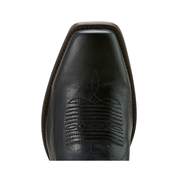 10061151 Ariat Men's Bodie Western Cowboy Boot - Iron Black