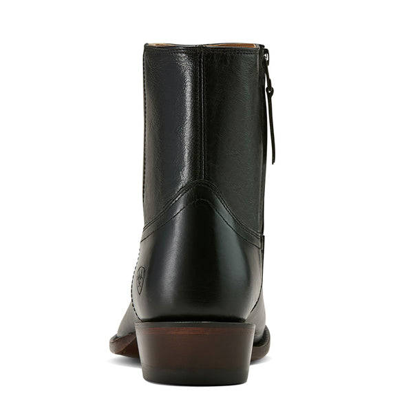 10061153 Ariat Men's Barrett Short Western Boot - Inkwell Black