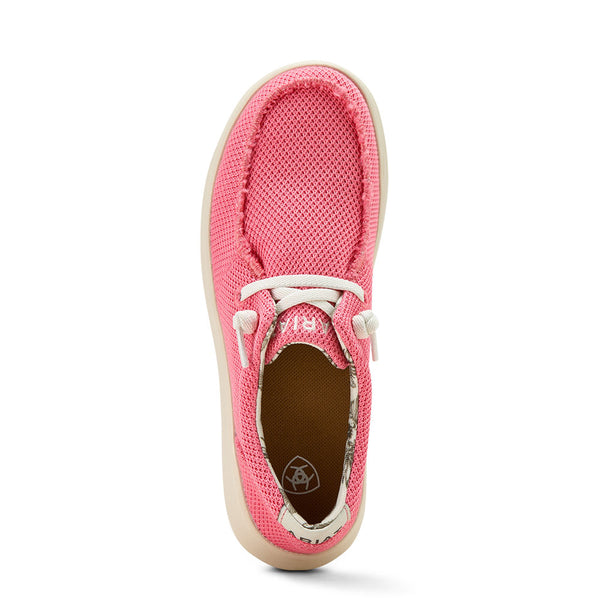 10061253 Ariat Women's Hilo Shoe - Light Coral Mesh