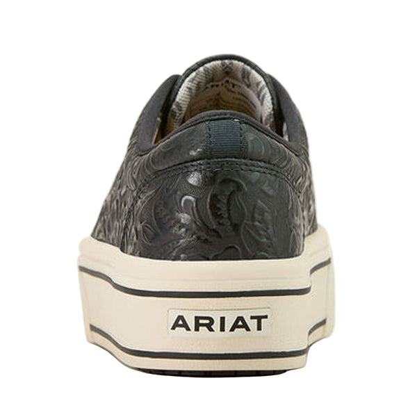 10061288 Ariat Women's Skylar Shoes - Black Floral Emboss