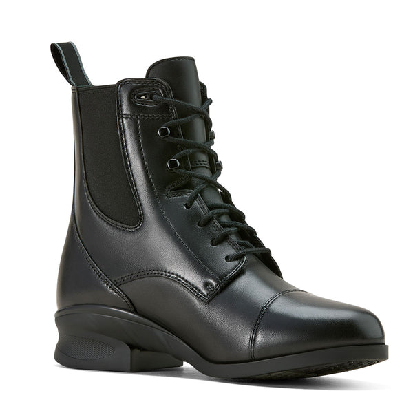 10061298 Ariat Women's Heritage Lace Paddock Boot - Black