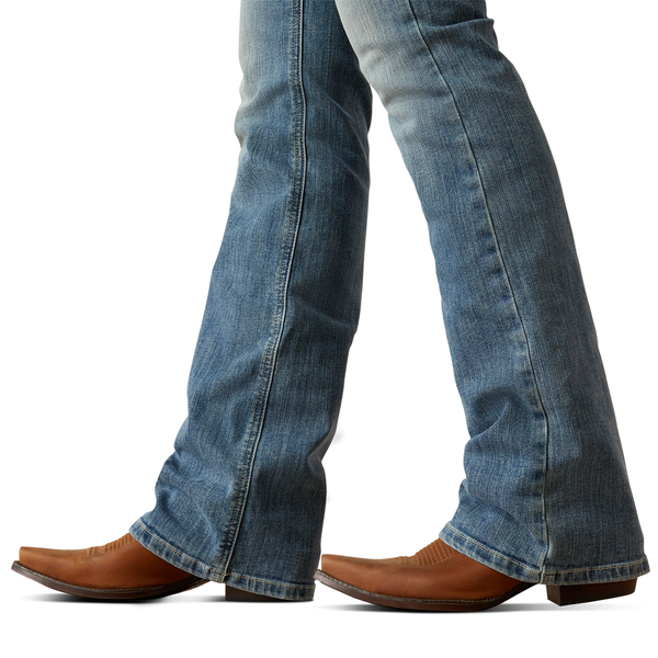 10061394 Ariat Women's High Rise Cecilia Boot Cut Jeans - Veracruz