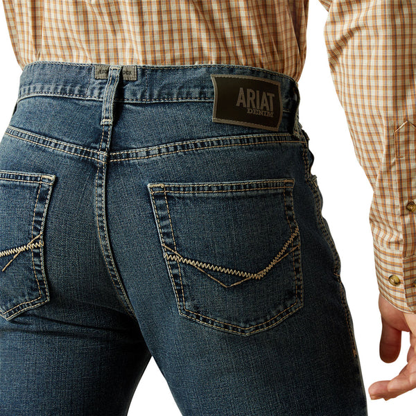 10061743 Ariat Men's M7 Slim Sawyer Classic Rise Straight Leg Jeans - Norris