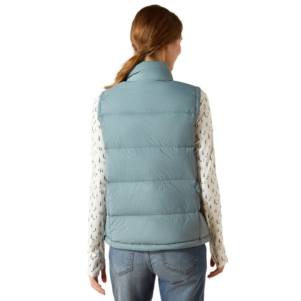10062384 Ariat Women's UltraPuff Down Vest - Steel Sage
