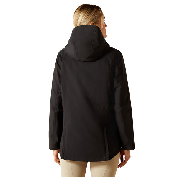 10062479 Ariat Women's Outer Banks Waterproof Jacket - Black