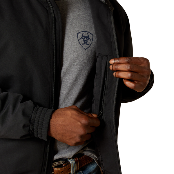 10062514 Ariat Men's Field Insulated Concealed Carry Jacket - Black