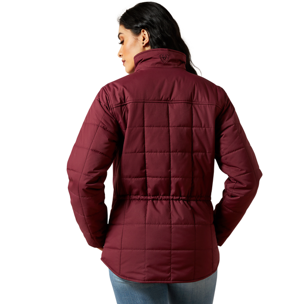 10062551 Ariat Women's Crius Insulated Concealed Carry Jacket - Windsor Wine