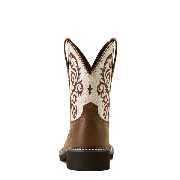 10063976 Ariat Women's Fatbaby Heritage Lilah Western Boot - Chocolate Chip