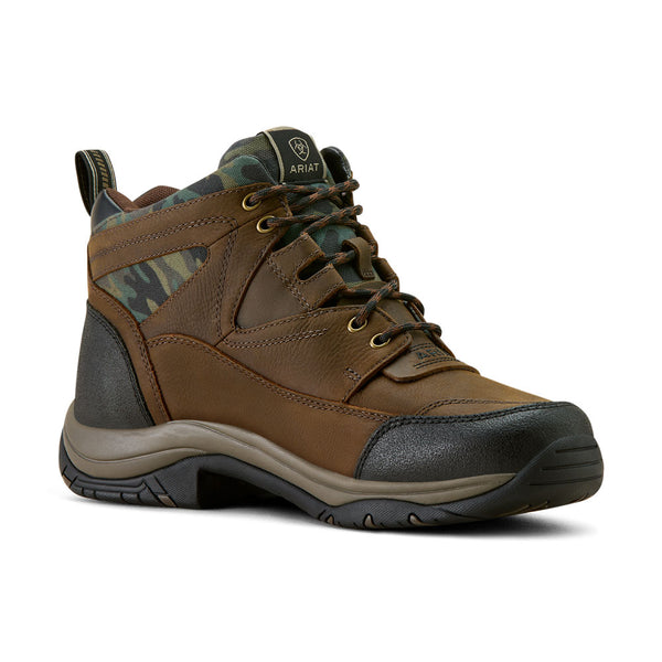 10064010 Ariat Men's Terrain H2O Waterproof Boot - Dark Coffee