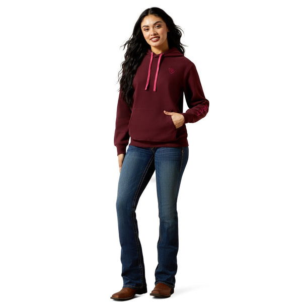 10065827 Ariat Women's Logo 2.0 Hoodie - Port Royal