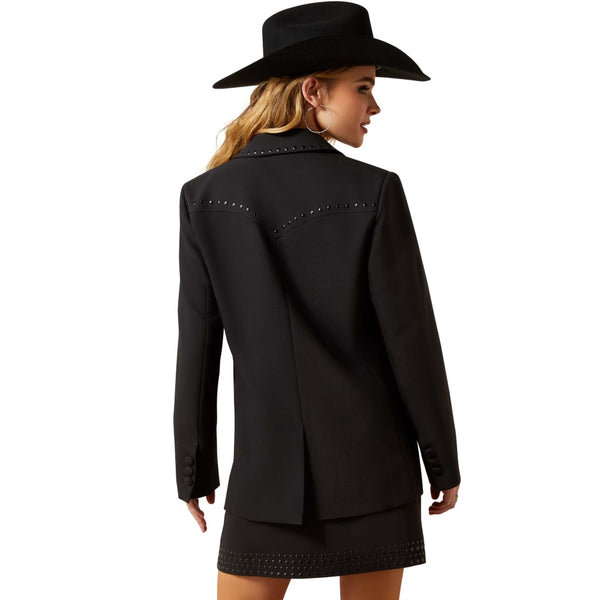 10065995 Ariat Women's After Party Blazer Jacket - Black
