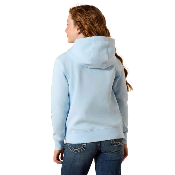 10071274 Ariat Girls 2.0 Hoodie - Nantucket Breeze