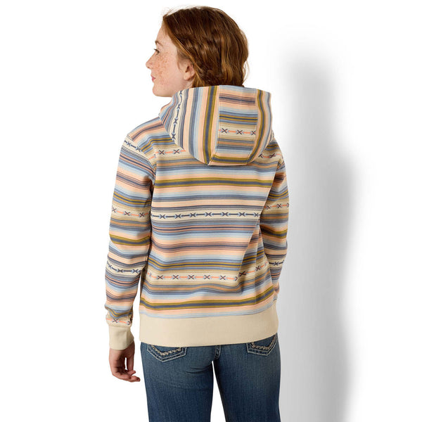 10071275 Ariat Girls 2.0 Hoodie - Multicolor Serape