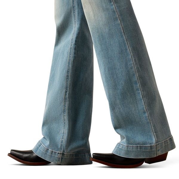 10072964 Ariat Women's High Rise Marnie Slim Trouser Jeans - Maryland