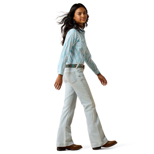 10072971 Ariat Girls' Fiona Trouser Jeans - Illinois