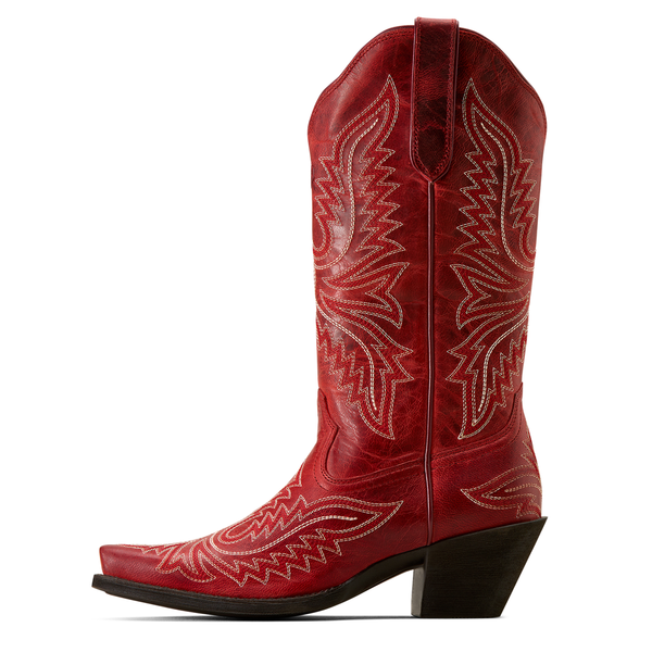 10074335 Ariat Women's Round Up Collins D Toe Western Boot - Grenadine