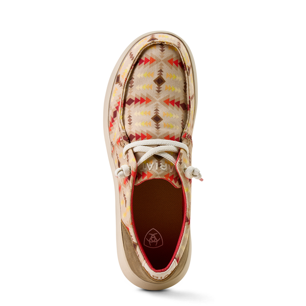10074360 Ariat Women's Hilo Shoe - Sunset Blanket Print