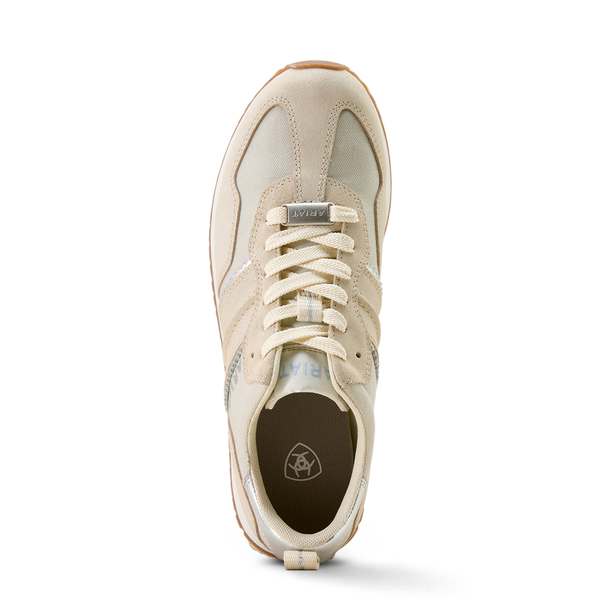 10074397 Ariat Women's Ranch Runner Shoe - Buttercream