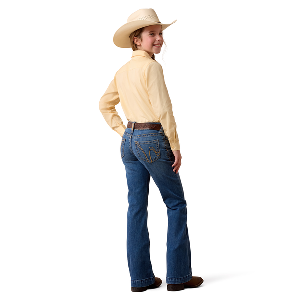 10074779 Ariat Girls' Tammy Trouser Jeans - Ashland