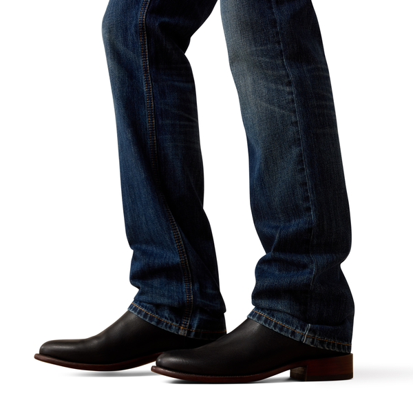 10074795 Ariat Men's M7 Slim Adam Classic Rise Straight Leg Jeans - Istanbul