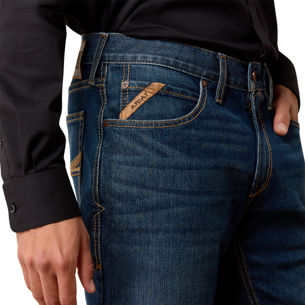 10079205 Ariat Men's M4 Relaxed Lincoln Boot Cut Jeans - Coleman