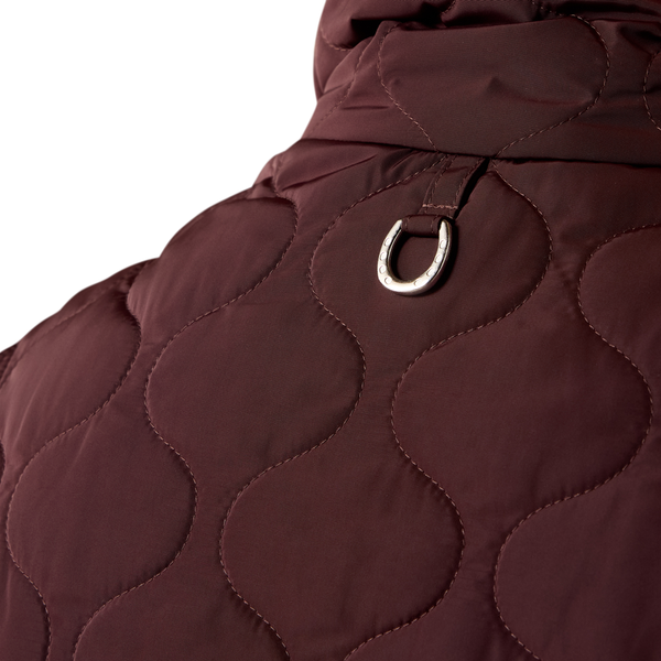 10079213 Ariat Women's Ashley 2.0 Insulated Vest - Chocolate Plum