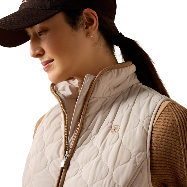 10079220 Ariat Women's Ashley 2.0 Insulated Vest - Chateau Grey
