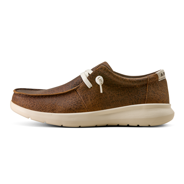 10080436 Ariat Men's Hilo Shoe - Warm Brown Elephant Print
