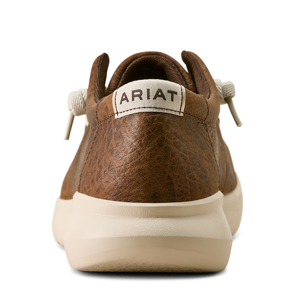 10080436 Ariat Men's Hilo Shoe - Warm Brown Elephant Print