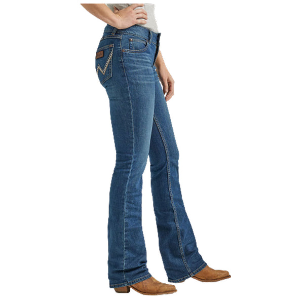 112338898 Wrangler Women's Retro Mae Mid Rise Bootcut Jean - Emma