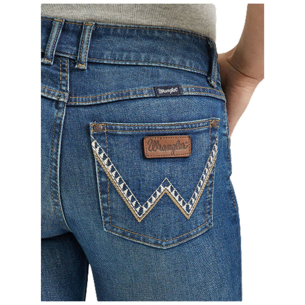 112338898 Wrangler Women's Retro Mae Mid Rise Bootcut Jean - Emma