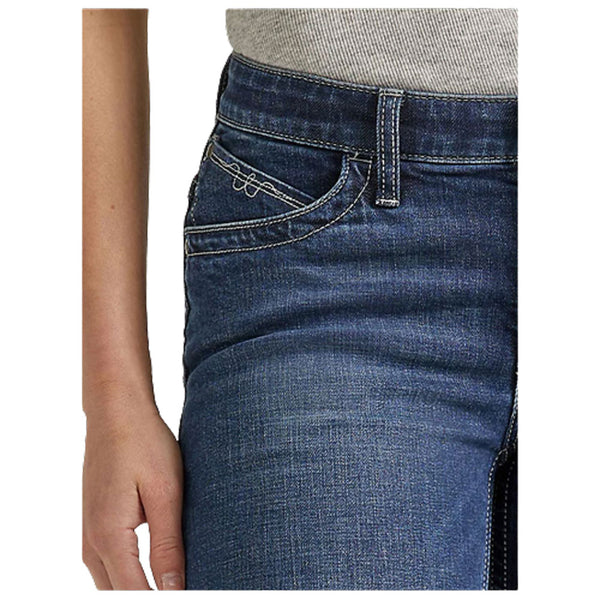 112338916 Wrangler Women's Ultimate Riding Willow Mid Rise Trouser Jean - Ellory