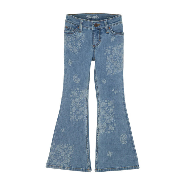112361274 Wrangler Girls Western Flare Jean - Melody