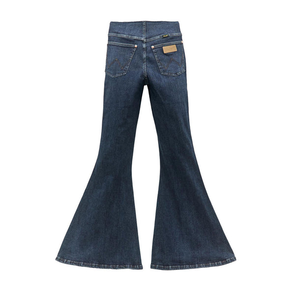 112368250 Wrangler X Lainey Wilson Women's Bell-Bottom Jean - Dark Wash