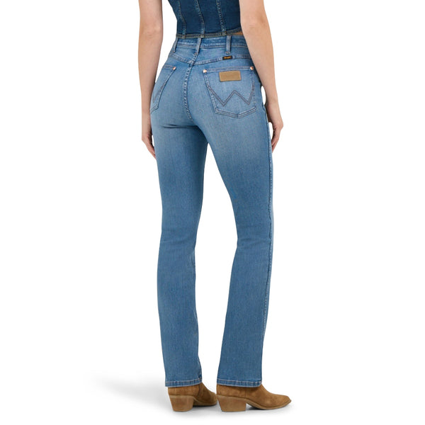 112368251 Wrangler X Lainey Wilson Women's Boot Hugger Jean - Wrangler Blue